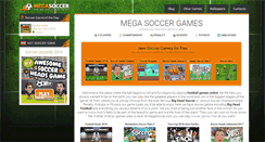Desktop Screenshot of megasoccer.com